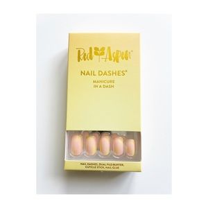 Red Aspen Shannon’s Sherbet medium square nail dash